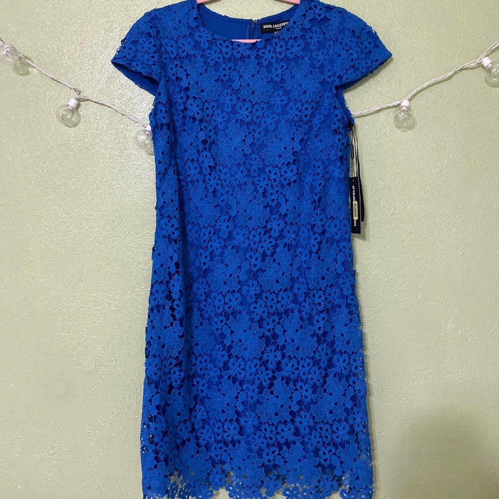 Blue dress